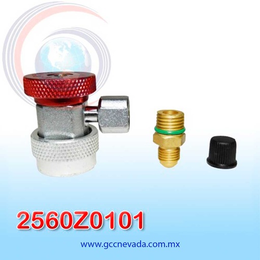 [2560Z0101] ADAPTADOR UNIV CARGA ALTA R-134-A NEVADA ASIA
