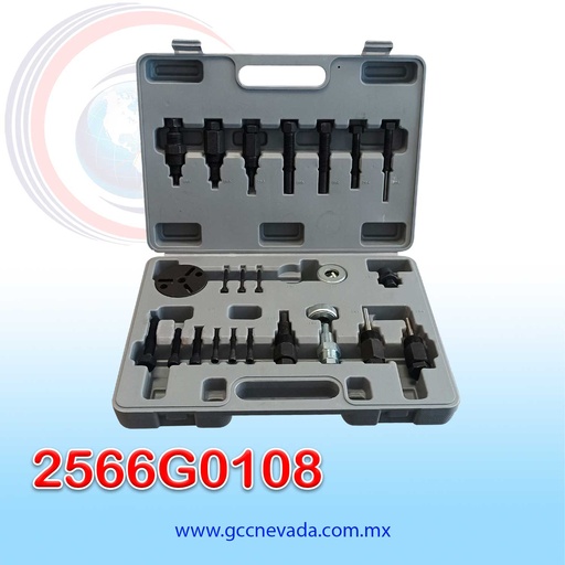 [2566G0108] EXTRACTOR E INSTALADOR P/TAPA GM / NIPPOND / 505 / 507 / 508 / 510 (KIT 24 PZAS) NEVADA