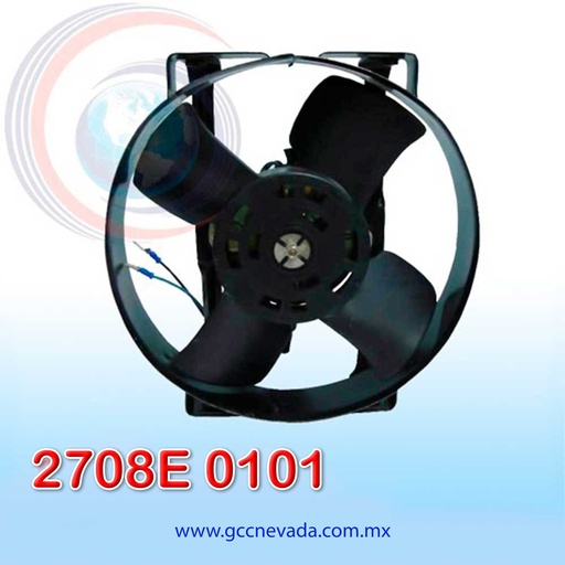 [2708E 0101] MOTOR ELECTRO VENTILADOR GM CHEVETTE 4 ASPAS 12V NEVADA ASIA