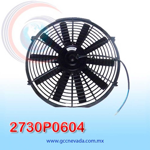 [2730P0604] MOTOR ELECTRO VENTILADOR UNIV 14" L ASPA RECTA 80W 24V NEVADA ASIA