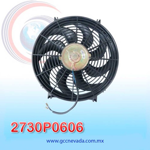 [2730P0606] MOTOR ELECTRO VENTILADOR UNIV 14" S HELICOIDAL 120W 12V NEVADA ASIA