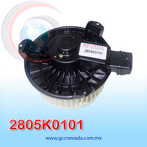 [2805K0101] BLOWER MOTOR DODGE CALIBER AÑO 07/10 C/T NEVADA ASIA
