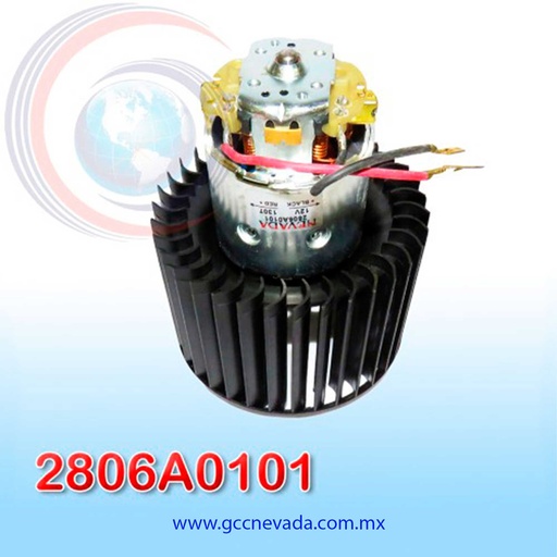 [2806A0101] BLOWER MOTOR FIAT PALIO AÑO 98/02 CW GIRO IZQUIERDO C/T NEVADA ASIA