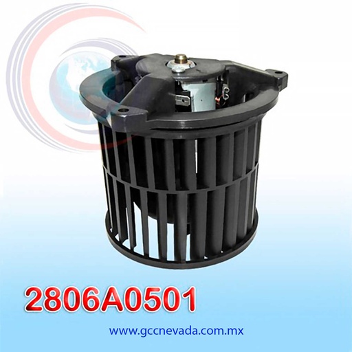 [2806A0501] BLOWER MOTOR FIAT UNO AÑO 96/05 CWW GIRO DERECHO C/T NEVADA ASIA