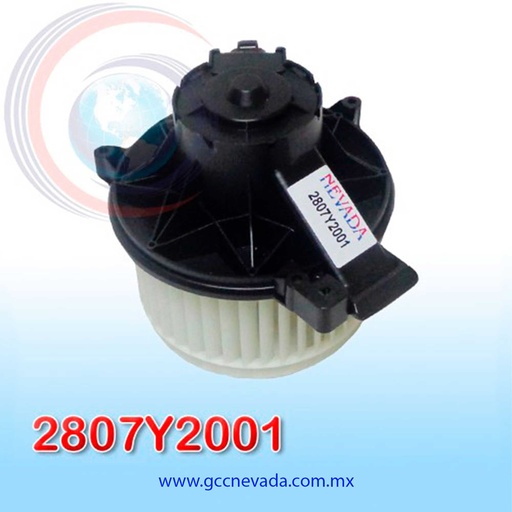 [2807Y2001] BLOWER MOTOR FORD FUSION AÑO 06/08 CW GIRO IZQUIERDO C/T NEVADA ASIA