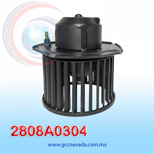 [2808A0304] BLOWER MOTOR GM BLAZER AÑO 92/94 CW GIRO IZQUIERDO C/T NEVADA ASIA