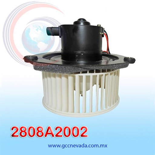 [2808A2002] BLOWER MOTOR CHEVROLET TRAIL BLAZER AÑO 02/04 CW GIRO IZQUIERDO C/T NEVADA ASIA