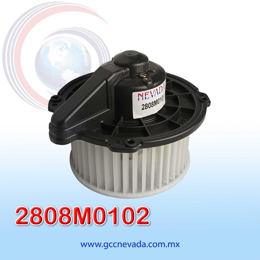 [2808M0102] BLOWER MOTOR GM CORSA AÑO 01/06 CW GIRO IZQUIERDO C/T NEVADA ASIA