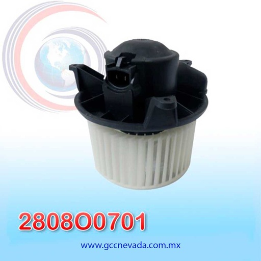 [2808O0701] BLOWER MOTOR GM CAPTIVA AÑO 02/05 CW GIRO IZQUIERDO C/T NEVADA ASIA