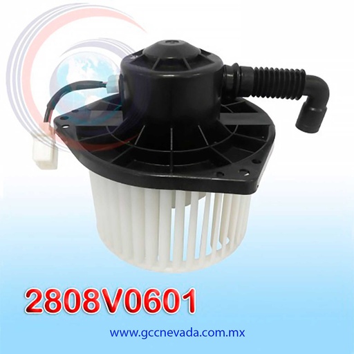 [2808V0601] BLOWER MOTOR GM GRAND VITARA AÑO 06/09 CW GIRO IZQUIERDO 12V C/T NEVADA ASIA