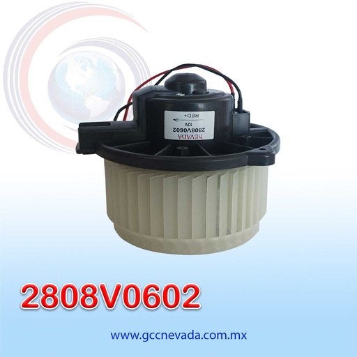 [2808V0602] BLOWER MOTOR GM GRAND VITARA AÑO 00/05 CW GIRO IZQUIERDO 12V C/T NEVADA ASIA