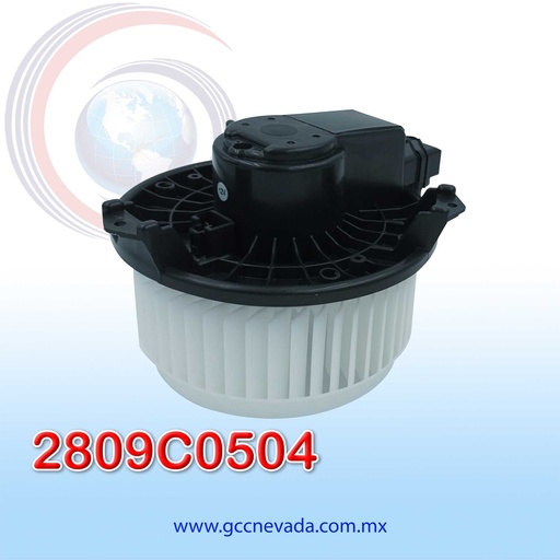 [2809C0504] BLOWER MOTOR HONDA CIVIC / ACURA CSX AÑO 06/11 / CR-V 02/06 / JEEP WRANGLER 07/10 CW GIRO IZQUIERDO 12V C/T NEVADA ASIA