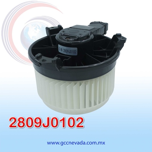 [2809J0102] BLOWER MOTOR HONDA CR-V AÑO 12/16 24V CW GIRO IZQUIERDO C/T NEVADA ASIA
