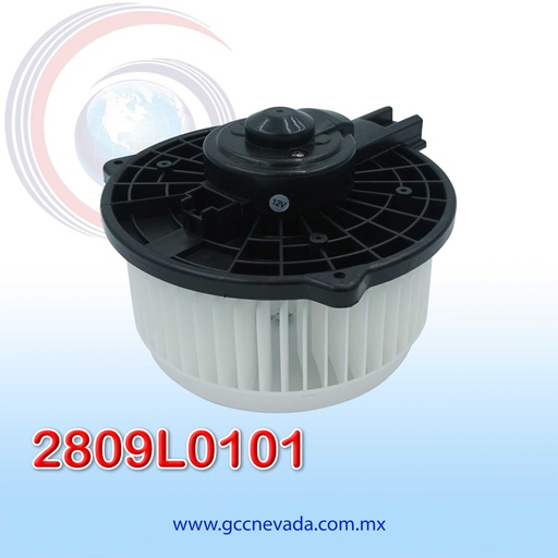 [2809L0101] BLOWER MOTOR HONDA ODYSSEY EX AÑO 05/10 / EXL / TOURING CW GIRO IZQUIERDO 12V C/T NEVADA ASIA