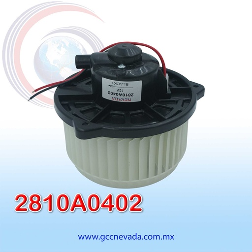 [2810A0402] BLOWER MOTOR HYUNDAI ELANTRA AÑO 01/06 / EXCEL CWW GIRO DERECHO 12V C/T NEVADA ASIA