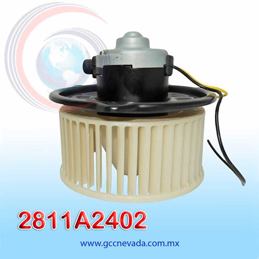 [2811A2402] BLOWER MOTOR JEEP GRAND CHEROKEE AÑO 96/97 / TOYOTA YARIS 00/05 / MACHO 4500 CWW GIRO DERECHO 12V C/T NEVADA ASIA