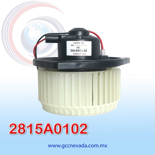 [2815A0102] BLOWER MOTOR NISSAN SENTRA/TSURU AÑO 93/06 / FRONTIER/XTERRA 00/04 CW GIRO IZQUIERDO 12V C/T NEVADA ASIA