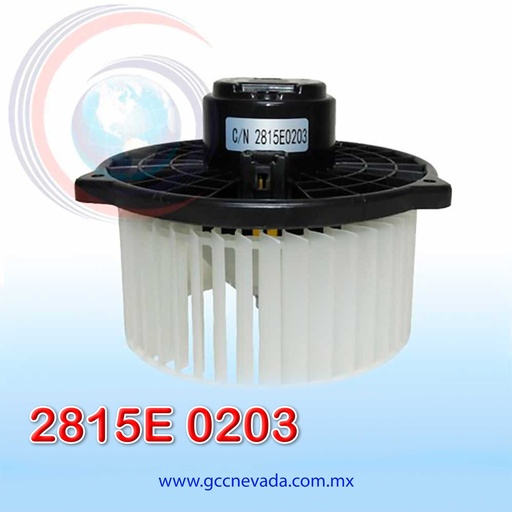 [2815E 0203] BLOWER MOTOR NISSAN B-13 M/V /NAVARA CWW GIRO DERECHO 12V C/T NEVADA ASIA