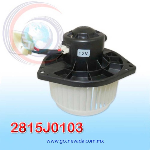 [2815J0103] BLOWER MOTOR NISSAN URVAN CW GIRO IZQUIERDO 12V C/T NEVADA ASIA