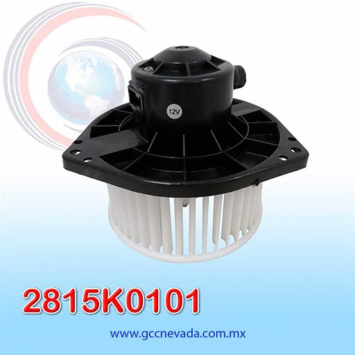 [2815K0101] BLOWER MOTOR NISSAN FRONTIER / SENTRA AÑO 96/99 CW GIRO IZQUIERDO 12V C/T NEVADA ASIA