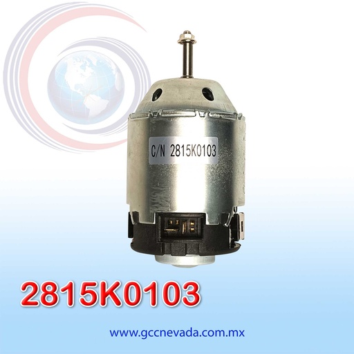 [2815K0103] BLOWER MOTOR NISSAN X-TRAIL T30 AÑO 01/07 / SENTRA / ROUGE / KOLEOS / URVAN / NV-350 CW GIRO IZQUIERDO 12V S/T NEVADA ASIA