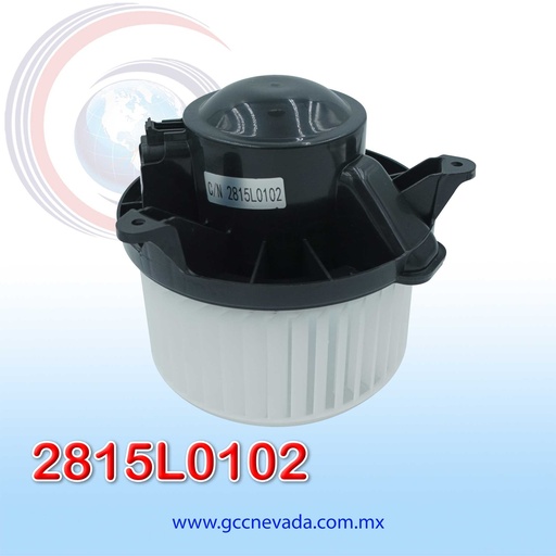 [2815L0102] BLOWER MOTOR NISSAN FRONTIER AÑO 06/21 / PATHFINDER 05/12 / N300 15/19 CW GIRO IZQUIERDO 12V C/T NEVADA ASIA