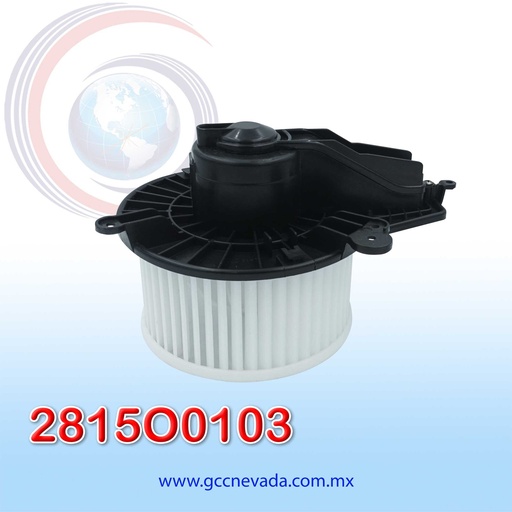 [2815O0103] BLOWER MOTOR NISSAN NAVARA / FRONTIER AÑO 09/15 CWW GIRO DERECHO 12V C/T NEVADA ASIA