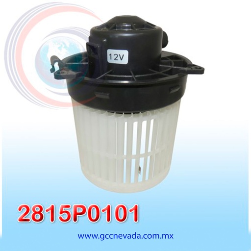 [2815P0101] BLOWER MOTOR NISSAN MARCH AÑO 2018 CW GIRO IZQUIERDO 12V C/T NEVADA ASIA