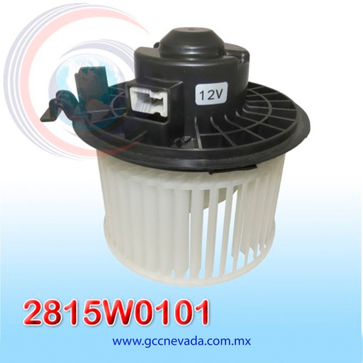 [2815W0101] BLOWER MOTOR NISSAN TIIDA / VERSA AÑO 07/11 CW GIRO IZQUIERDO 12V C/T NEVADA ASIA
