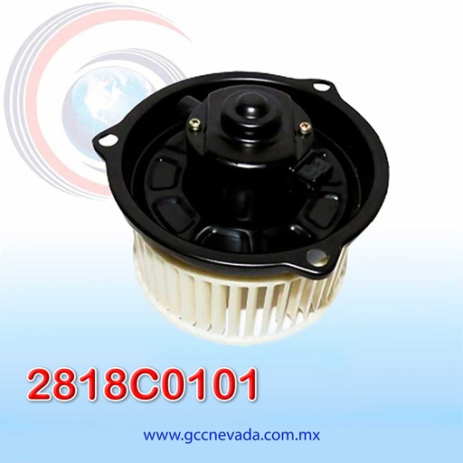 [2818C0101] BLOWER MOTOR TOYOTA STARLET AÑO 94/98 CW GIRO IZQUIERDO C/T NEVADA ASIA