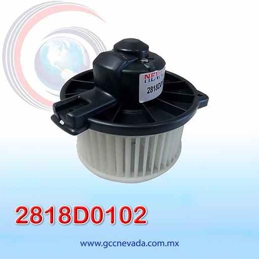 [2818D0102] BLOWER MOTOR TOYOTA BURBUJA AÑO 90/97 CW GIRO IZQUIERDO C/T NEVADA ASIA