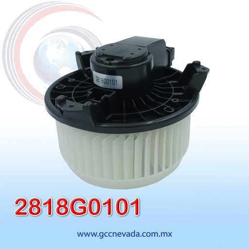 [2818G0101] BLOWER MOTOR TOYOTA HILUX VIGO AÑO 05/10 / HIACE / RAV4 06/18 / CX9 CW GIRO IZQUIERDO 12V C/T NEVADA ASIA
