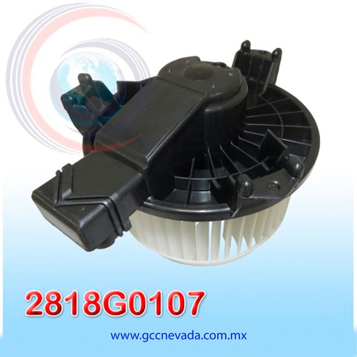 [2818G0107] BLOWER MOTOR TOYOTA HILUX VIGO AÑO 05/10 / HIACE / HONDA CIVIC 2010 CW GIRO IZQUIERDO 12V C/T NEVADA ASIA
