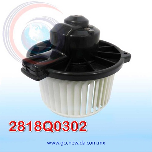 [2818Q0302] BLOWER MOTOR TOYOTA YARIS AÑO 02/07 / TACOMA / VIOS AÑO 00/05 CW GIRO IZQUIERDO C/T NEVADA ASIA