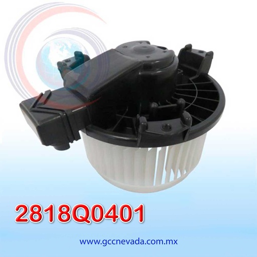[2818Q0401] BLOWER MOTOR TOYOTA YARIS / ADVANCE AÑO 08/11/ SUZUKI APV 2014/ SWIFT LHD / VIOS CW GIRO IZQUIERDO 12V C/T NEVADA ASIA
