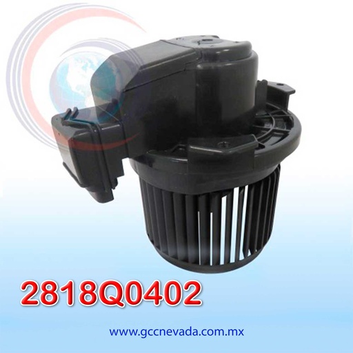 [2818Q0402] BLOWER MOTOR TOYOTA YARIS AÑO 14/17 / COROLLA PRIUS 15/17 CW GIRO IZQUIERDO 12V C/T NEVADA ASIA