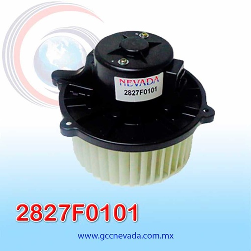 [2827F0101] BLOWER MOTOR KIA CARENS AÑO 01/06 CW GIRO IZQUIERDO C/T NEVADA ASIA