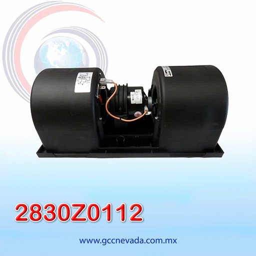 [2830Z0112] BLOWER MOTOR UNIV AÑO 90/00 2 EJES 12V 324 WATT C/CARACOL SPAL ITALIA
