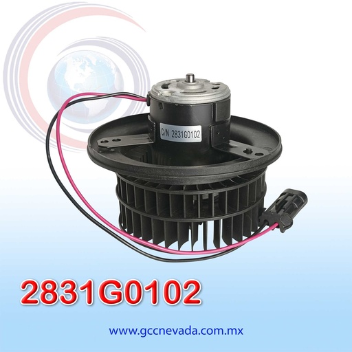 [2831G0102] BLOWER MOTOR FREIGTHLINER AÑO 99/06 VOLVO CWW GIRO DERECHO 12V C/T NEVADA ASIA