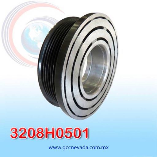 [3208H0501] POLEA DE CLUTCH GM V-5 6PK SIN BALERO NEVADA ASIA