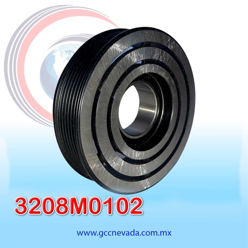 [3208M0102] POLEA DE CLUTCH 6PK NEVADA ASIA