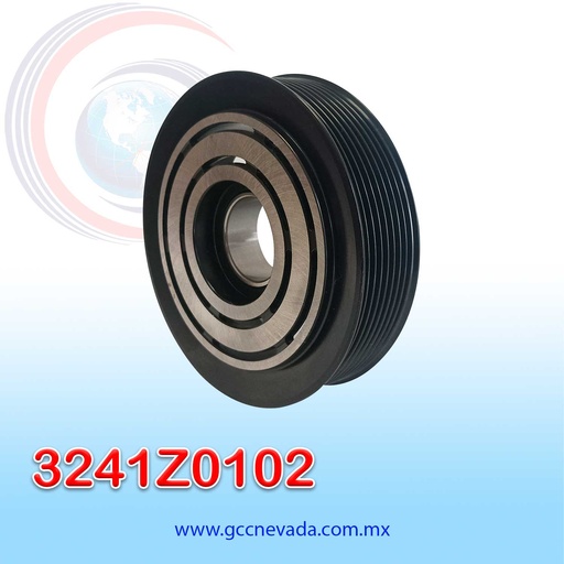 [3241Z0102] POLEA DE CLUTCH 709 8PK SIN ROLINERA NEVADA ASIA