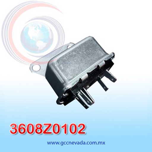 [3608Z0102] RELAY G/M STD SIN/CAPUCHA 5 PINES ( PAQ 5) ASIA