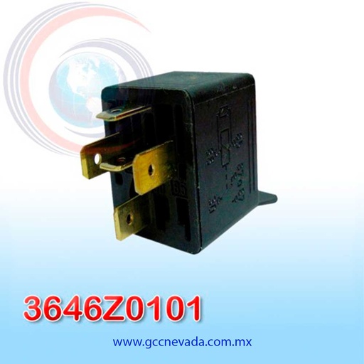 [3646Z0101] RELAY UNIVERSAL BOSCH 12V 40A 5 PINES ASIA