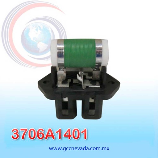 [3706A1401] RESISTENCIA FIAT PALIO / UNO AÑO 00/04 NEVADA ASIA