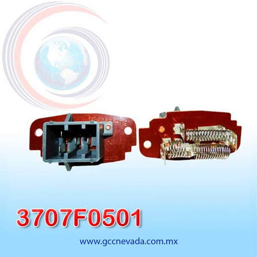 [3707F0501] RESISTENCIA FORD EXPLORER / RANGER AÑO 97/07 4 PINES NEVADA ASIA