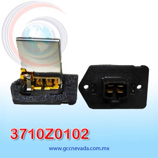 [3710Z0102] RESISTENCIA HYUNDAI / CHEVROLET AVEO 18-22  4PINES ASIA