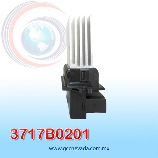 [3717B0201] RESISTENCIA RENAULT CLIO / SYMBOL AÑO 98/04 NEVADA ASIA