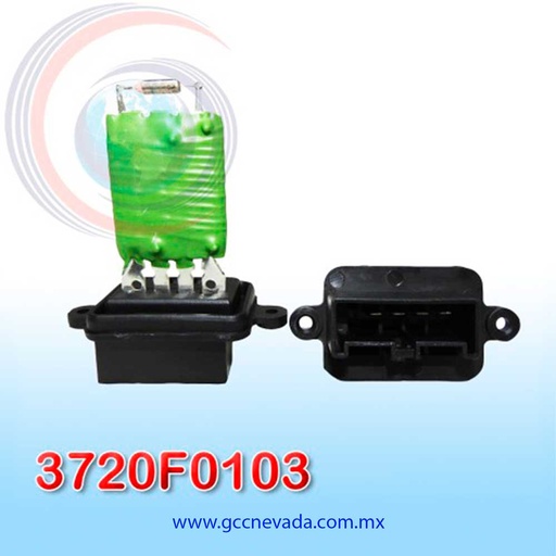 [3720F0103] RESISTENCIA VOLKSWAGEN GOL II 1.0 7557B ASIA