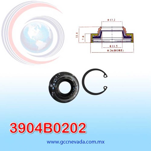 [3904B0202] SELLO COMPRESOR GM AVEO V-5 / V-7 NEVADA ASIA